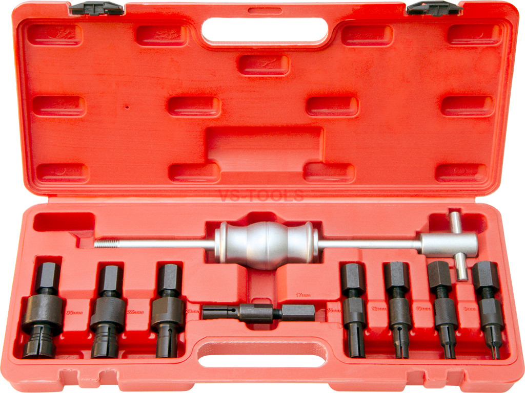 9pcs Blind Hole Slide Hammer Internal Bearing Puller Extractor